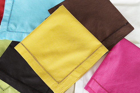 Hemstitch Handkerchief & Colors